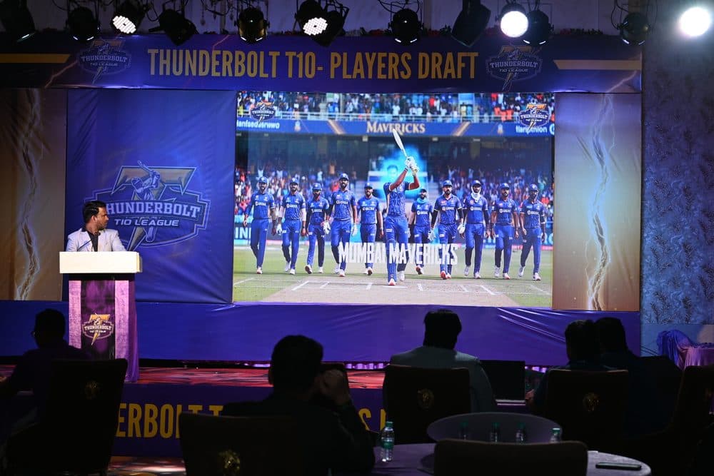Thunderbolt T10 League players draft, launch night